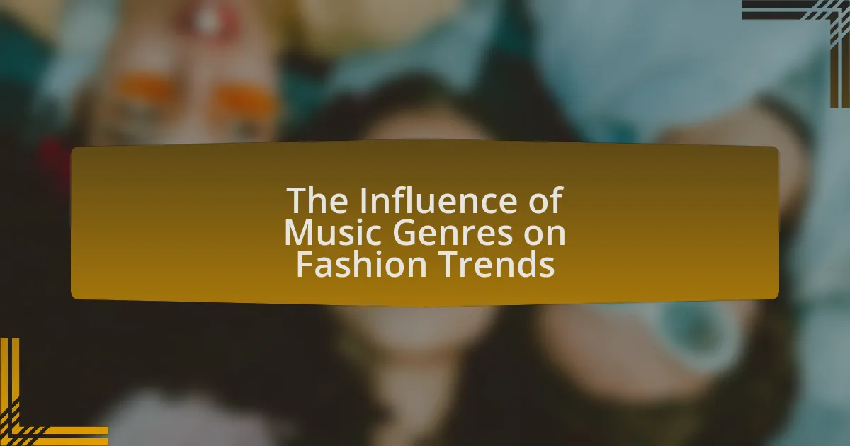The Influence of Music Genres on Fashion Trends