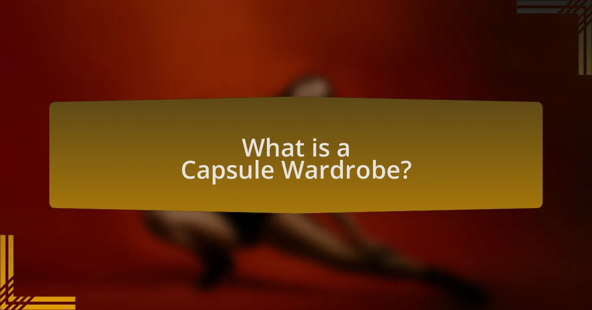 What is a Capsule Wardrobe?